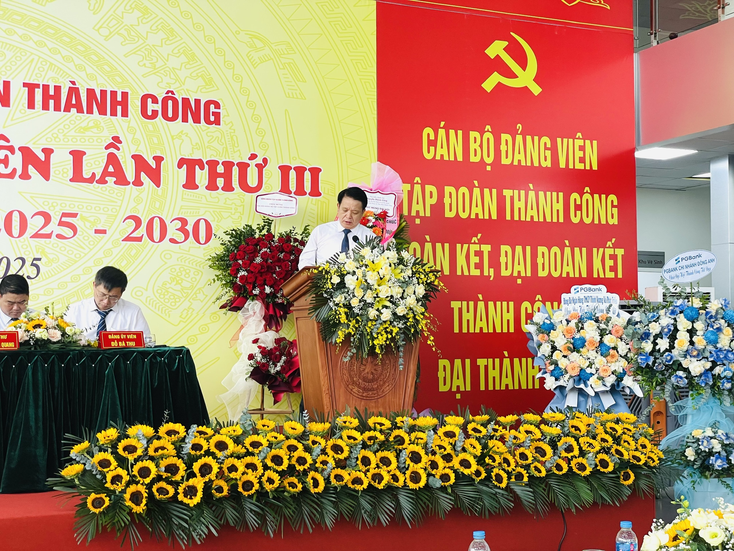 Đảng bộ Tập đoàn Thành Công tổ chức Đại hội Đảng viên lần thứ III, nhiệm kỳ 2025 - 2030 Bí Thư