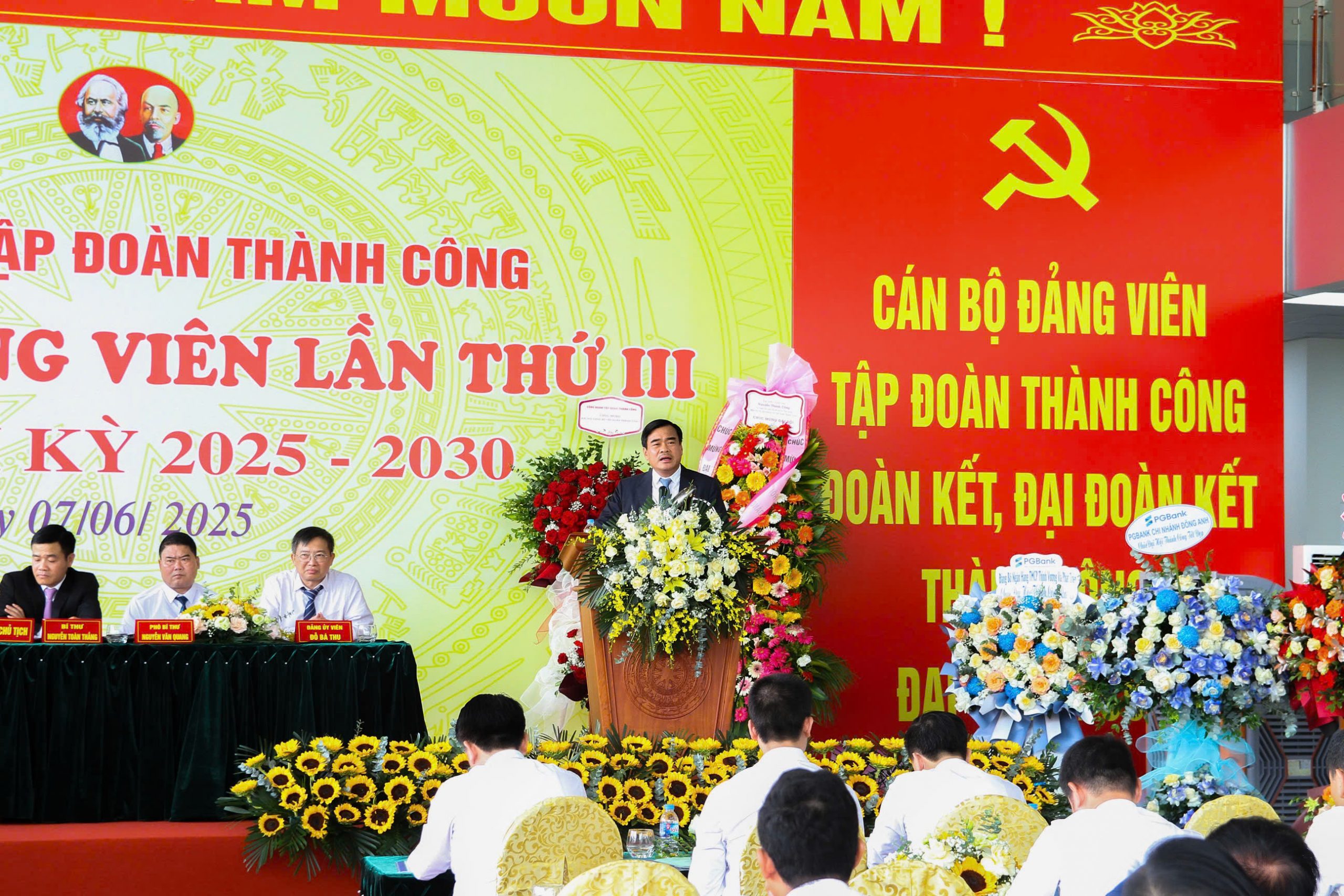 Đảng bộ Tập đoàn Thành Công tổ chức Đại hội Đảng viên lần thứ III, nhiệm kỳ 2025 - 2030 Đảng bộ Tập đoàn Thành Công tổ chức Đại hội Đảng viên lần thứ III, nhiệm kỳ 2025 - 2030