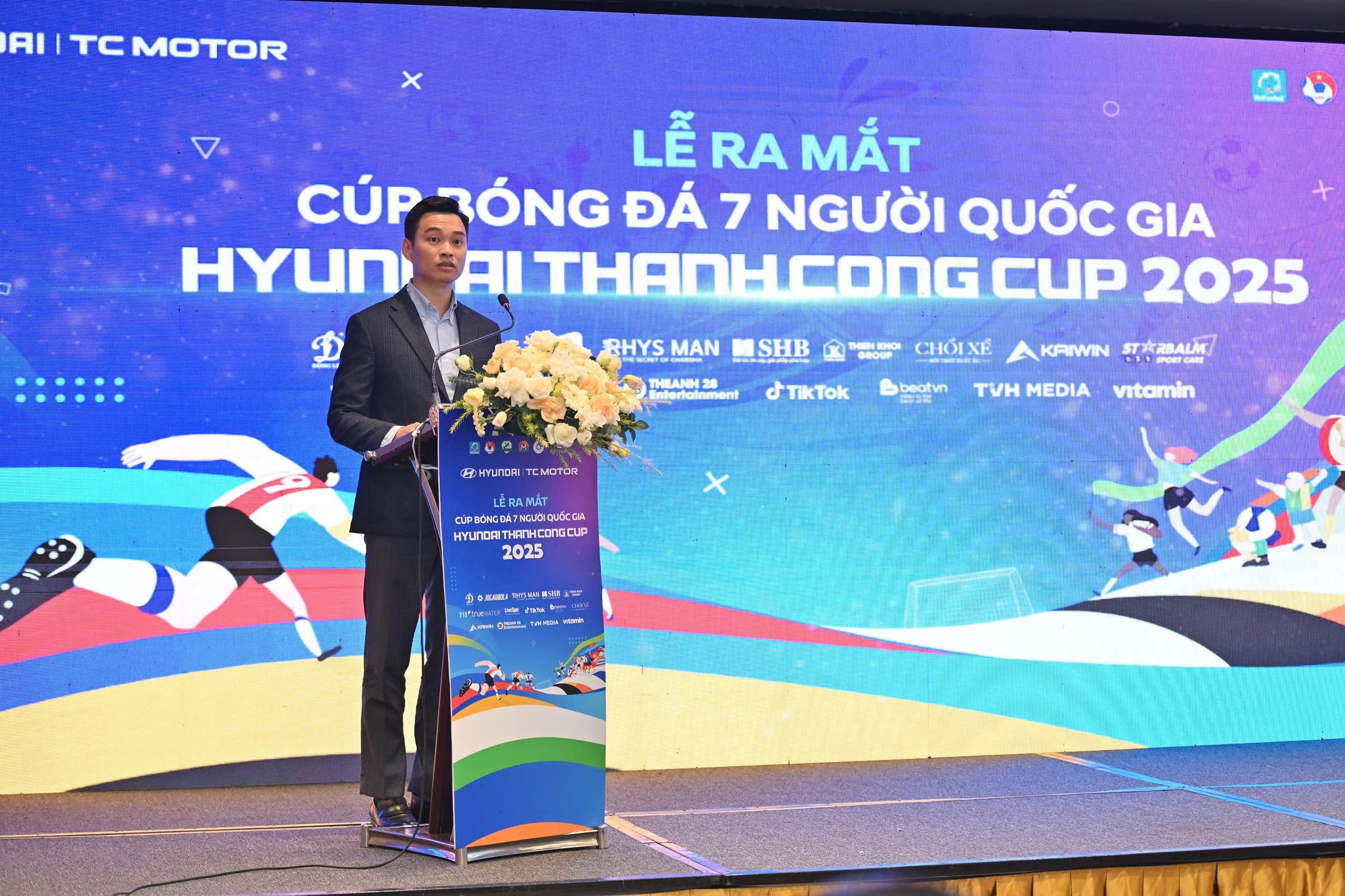 Lễ ra mắt Cúp bóng đá 7 người Quốc gia – Hyundai Thành Công Cup 2025 (VSC-S5) Lễ ra mắt Cúp bóng đá 7 người Quốc gia – Hyundai Thành Công Cup 2025 (VSC-S5)