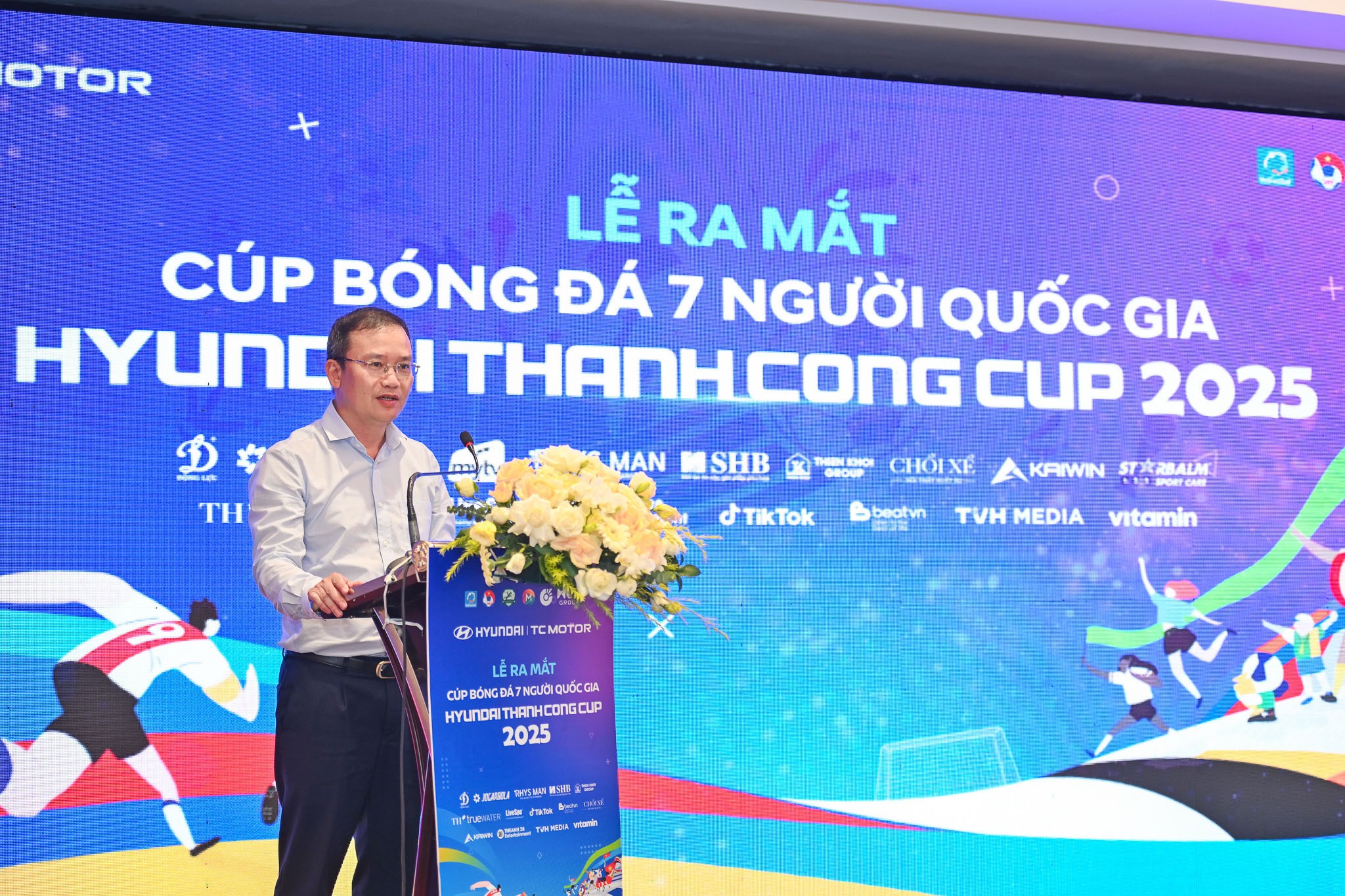 Lễ ra mắt Cúp bóng đá 7 người Quốc gia – Hyundai Thành Công Cup 2025 (VSC-S5) Lễ ra mắt Cúp bóng đá 7 người Quốc gia – Hyundai Thành Công Cup 2025 (VSC-S5)