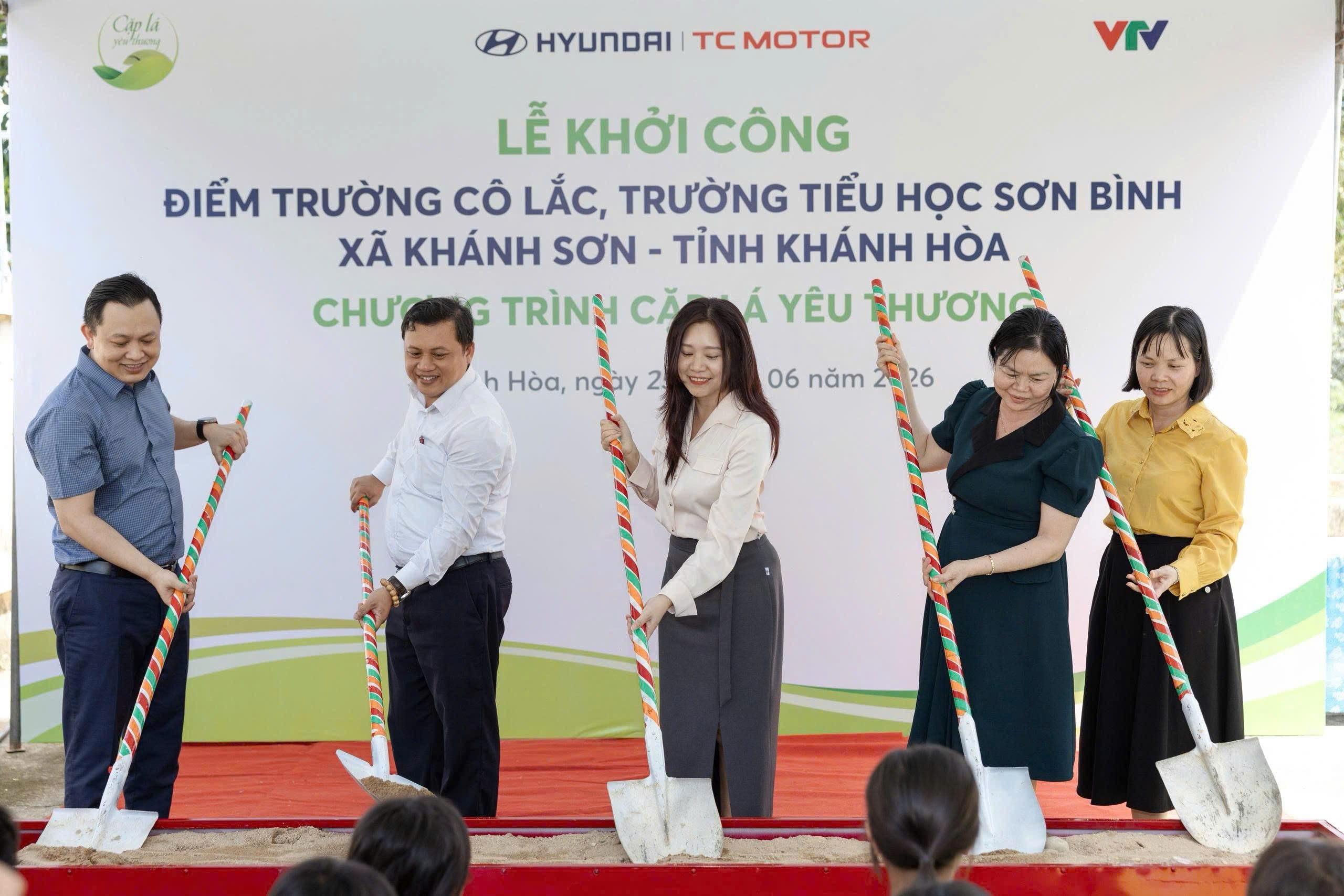 Hyundai Thành Công khởi công điểm trường thứ 9 đồng hành cùng chương trình Hyundai Thành Công khởi công điểm trường thứ 9 đồng hành cùng chương trình