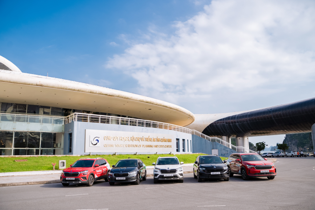 Škoda Slavia, Kushaq, Karoq và Kodiaq: Hành trình đầy cảm hứng khám phá vẻ đẹp tráng lệ của Quảng Ninh