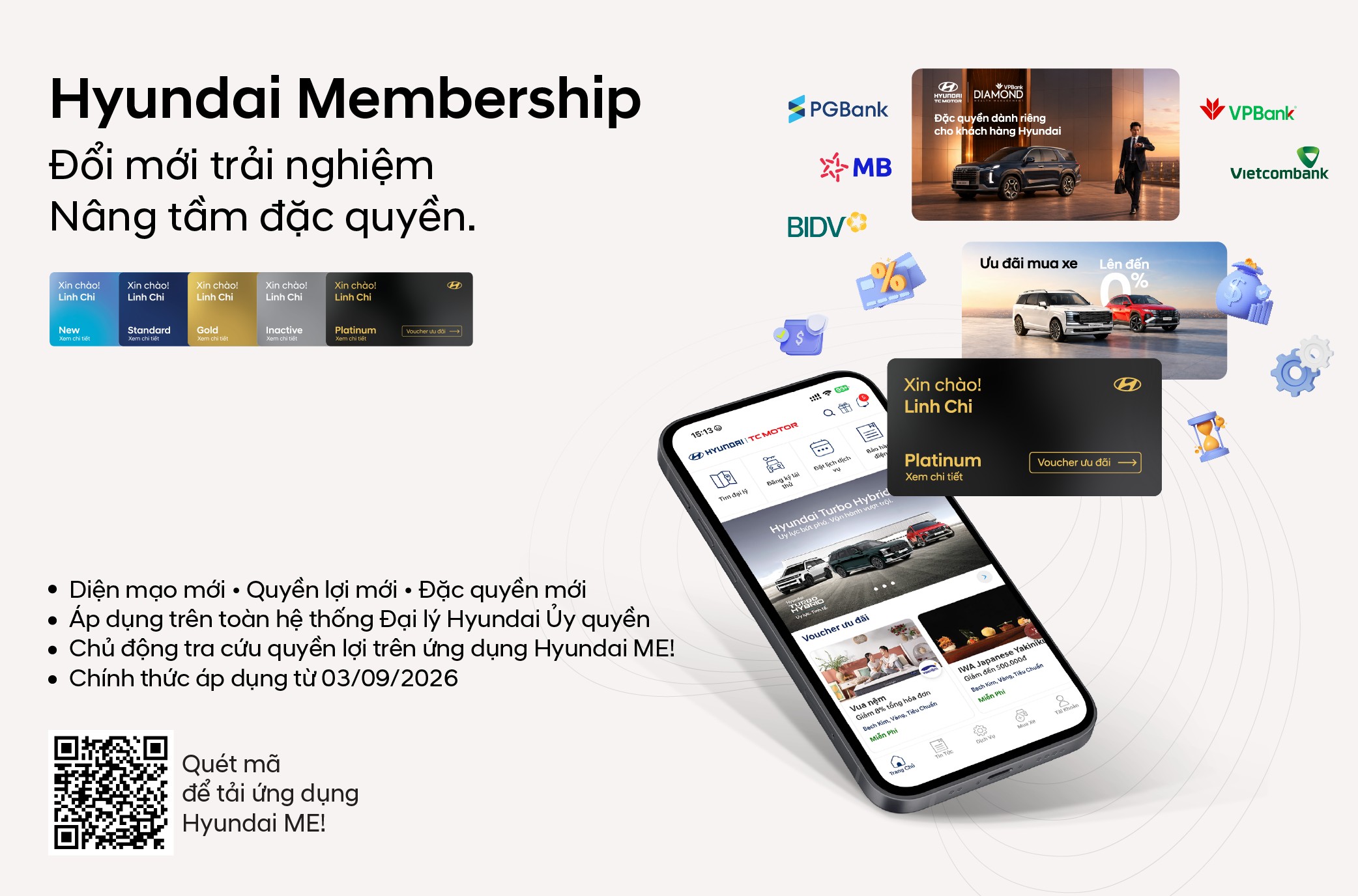 Hyundai Membership 2026 - Đổi mới trải nghiệm, nâng tầm đặc quyền Hyundai Membership 2026 - Đổi mới trải nghiệm, nâng tầm đặc quyền